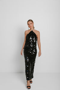 ROTATE BIRGER CHRISTENSEN sequin midi dress