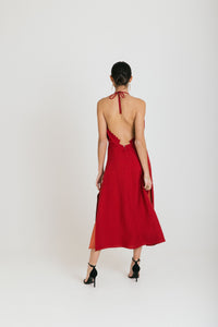 BAG BY BLANCA ASTOLFI - Vestido midi reversible