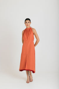 BAG BY BLANCA ASTOLFI - Vestido midi reversible