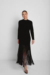 SANDRO midi dress