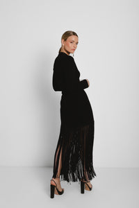 SANDRO midi dress