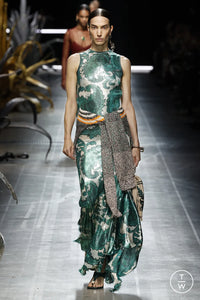 ETRO - VESTIDO LARGO DE LAMÉ